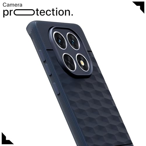 Image of Shockproof Case for Poco X7 5G | Full Camera Protection | TPU Flexible Back Cover for Poco X7 5G (Steel Blue)
