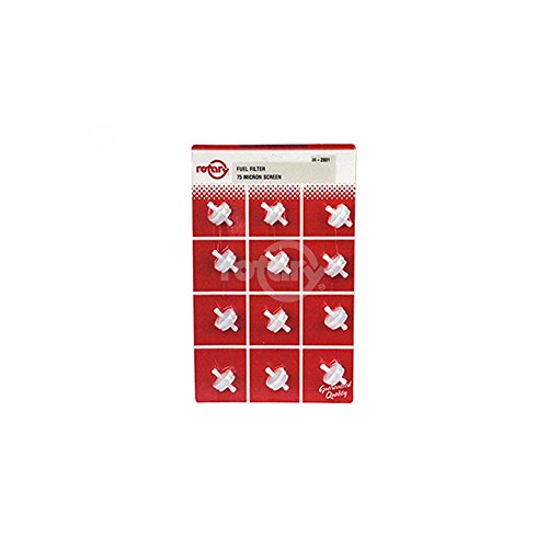 Fuel Filter for B&S (Card) Repl B&S 394358 (12 to Card)