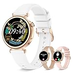 Small Smart Watch for Women with Bluetooth Call, 1.27" Fitness Watch Step Counter Heart Rate Sleep Monitor 100+ Sports Modes Fitness Tracker, DIY Dial Stylish Ladies Watch, Smartwatch Android iOS 41mm
