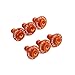 AnXin 6PCS Front Fork Guard Bolt Screws for 50-65-85 SX 125-530SX SX-F XC-F EXC-F XC-W XCF-W Freeride 250F 250R 350 690 ENDURO/R - Orange
