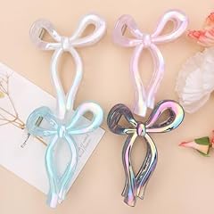 4 Pcs-Iridescent Style(Gray,Pink,Blue,White)