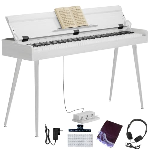 KUMENG 88-Key Weighted Desk Digital Piano