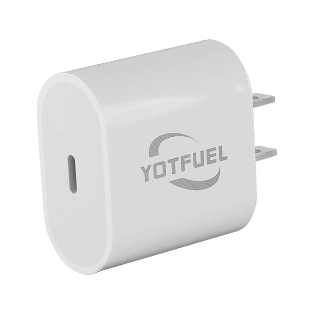 20W USB-C Power Adapter Fast Charger Block Wall Charger PD Charging Cube Wall Plug Portable Travel Charger Cube