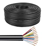 AOHEWEI Câble à 13 conducteurs pour remorque 2 m Fil de remorquage Câble de remorque à...