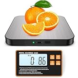 [Neu] Brifit Digitale Küchenwaage 15kg/1g mit Abnehmbarem Display – Wiederaufladbare Küchenwaage...