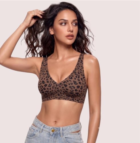 Image of Women's Pure Cotton Blend Lightly Padded Bra (Pack of 3) | Full Coverage Wirefree T-Shirt Bra | Soft Breathable Everyday Bra | Adjustable Straps | Comfortable Multicolor Bra
