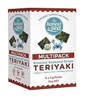 Honest Sea Honest Sea Seaweed -Teriyaki Multipack 6x3g, 18 g
