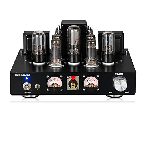 image for Nobsound 6P1 6.8W x 2 Vacuum Tube Power Amplifier; Stereo Class A Sing