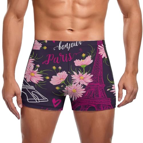 Maillot de bain homme boxer anti frottement pour natation et plage confortable
