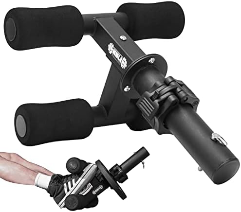 Shnlie Tib Bar, Tibialis Trainer, Tibia Dorsi Calf Raise Machine for Ankle/Shin Strength Training, Leg Workout, Fits 2" Weight Plates