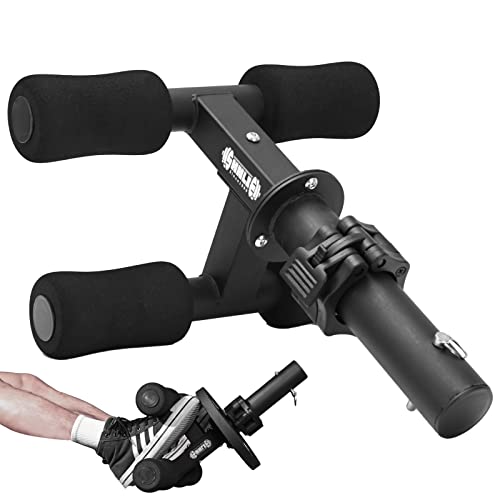 Shnlie Tib Bar, Tibialis Trainer, Tibia Dorsi Calf Raise Machine For Ankle/Shin Strength Training, Leg Workout, Fits 2" Weight Plates #TOP2