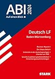 STARK Abi - auf einen Blick! Deutsch Baden-Württemberg ab 2024
