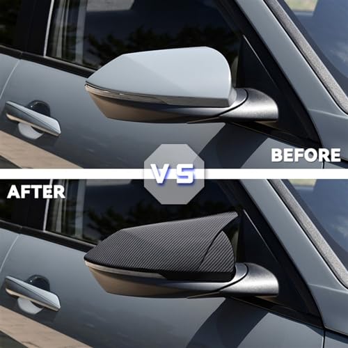 Coque rétroviseur ABS Elantra coque protection carbone - 3