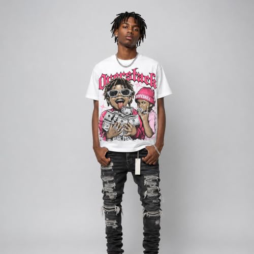 Image of DopeSkill Graphic Tee Streetwear Hypebeast Hip Hop Unisex Premium T-Shirt Sneaker Colour Matching Shirts Gift for Sneakerhead