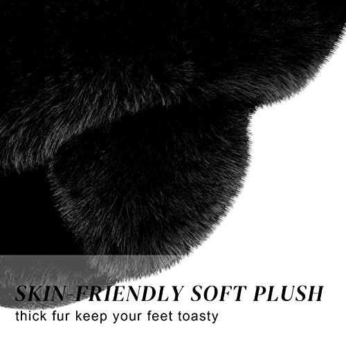 Save 50% with Code T9ZJCSB4 on Parlovable Fuzzy Slippers - Image 4