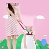 Baby Walking Harness, Breathable Support Toddler Walking Strap Lightweight Adjustable for Toddlers Parents Outdoor Walks Park Adventures Safe