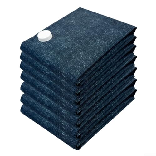 Bolsa de compresión al vacío gruesa para dormitorio y almacenamiento doméstico, diseñada para ahorrar espacio comprimiendo colchas, chaquetas y ropa (70 x 50 cm)