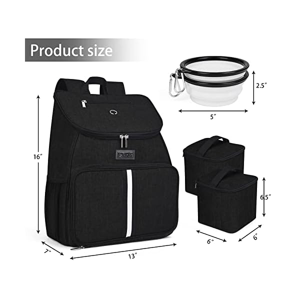 BAGLHER | Dog Travel Bag - Airline Approved Pet Supplies Backpack