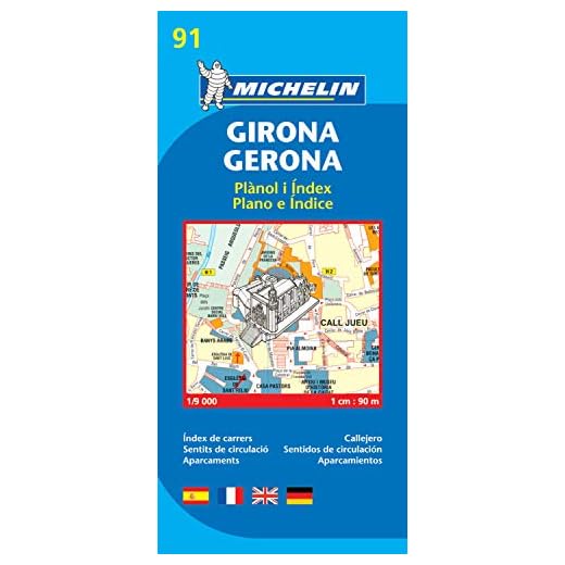 Plano Girona/Gerona: No. 19091 (Planos Michelin)