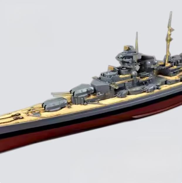 CYE006A Detail Up Set for 1/700 Bismarck Trumpeter 05711 Model CYE006A PE Wooden Deck