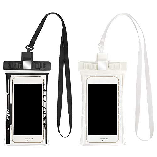 Anself 2 PCS Telefone À Prova D 'Água Bolsa de 6.3 Polegada Telefone Caso Embutido De Emergência Ap