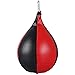 GOODGDN Pera Boxeo Cuero, Velocidad Rápida Speed​Bag Saco Boxeo Colgante con Inflador Conjunto Entrenamiento Entrenamiento Físico Deportivo Adulto Profesional Luchando Hombres Y Mujeres