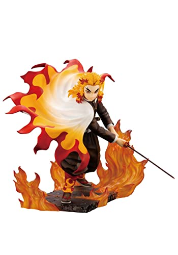 Kotobukiya Demon Slayer Kyojuro Renogku (Bonus) - Estatuilla PVC ARTFXJ 22 cm