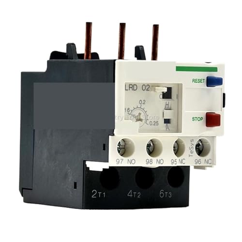 Relais thermique LRD02C 0.16-0.25A ajustable à déclenchement précis - 2