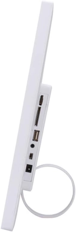 17-inch high-Definition Digital Photo Frame/Advertising Machine/Resolution 1920x1200/support 1080p/HDMI Input Black and White Shell Electronic Photo Frame Display Stand