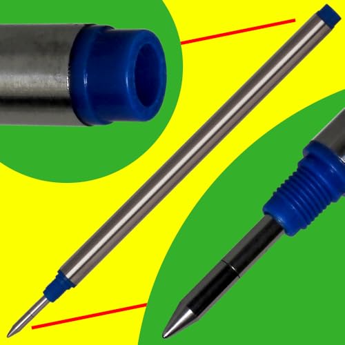 Jaymo Substituição para Montblanc 105159 - Mede 113 mm de comprimento - Refil de caneta esferográfic