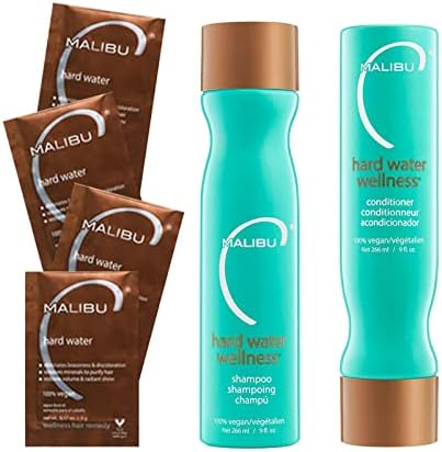 Malibu C Hard Water Wellness Collection (1 Kit)