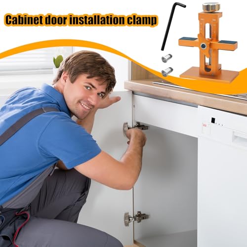Positionneur d'installation réglable pour alignement précis de porte de placard