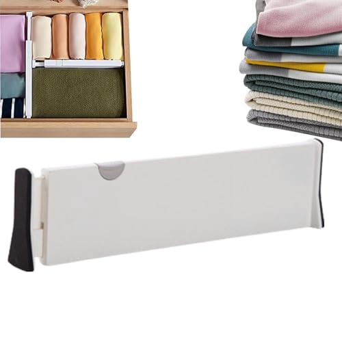 Divisor organizador de cajones | Separador ajustable acolchado de espuma - Organización de cajones para baño, sala de control, cocina, dormitorio, sala de estudio