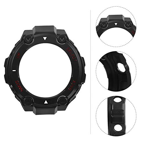 ULTECHNOVO Cobertura da Moldura Do Relógio Protetor de Tela Do Relógio Compatível Com Amazfit T-Rex