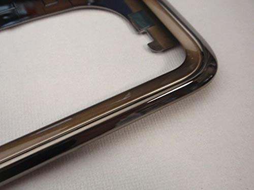 Amazon.co.jp: □トヨタ純正ナンバーフレーム 漆黒メッキ加工