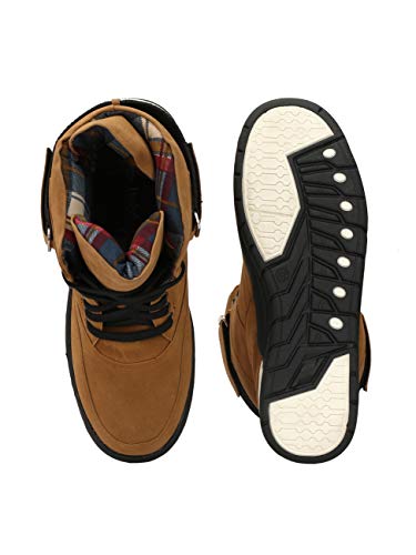Image of Eego Italy Mens High Top Premium Sneakers For Men