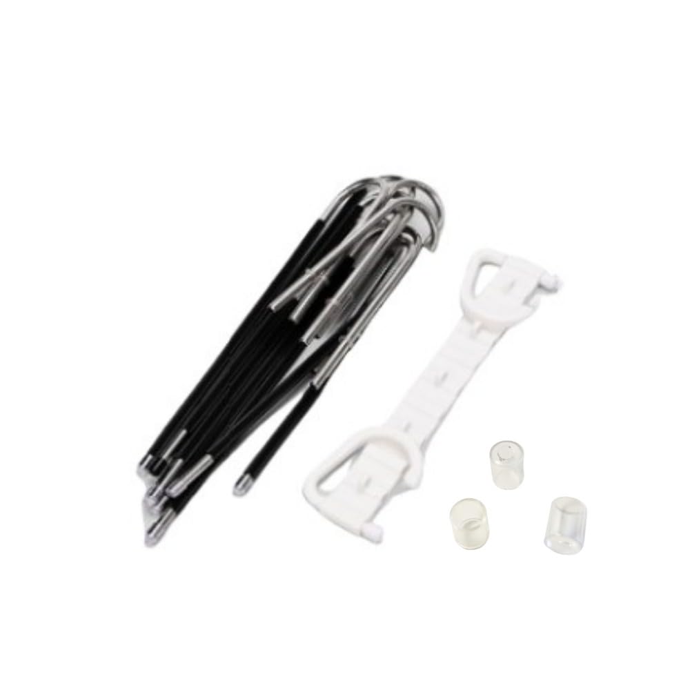 Treppiede Appendiabiti Pieghevole - Stendibiancheria Con 3 Bracci Girevoli, Acciaio Inox - Foto 8