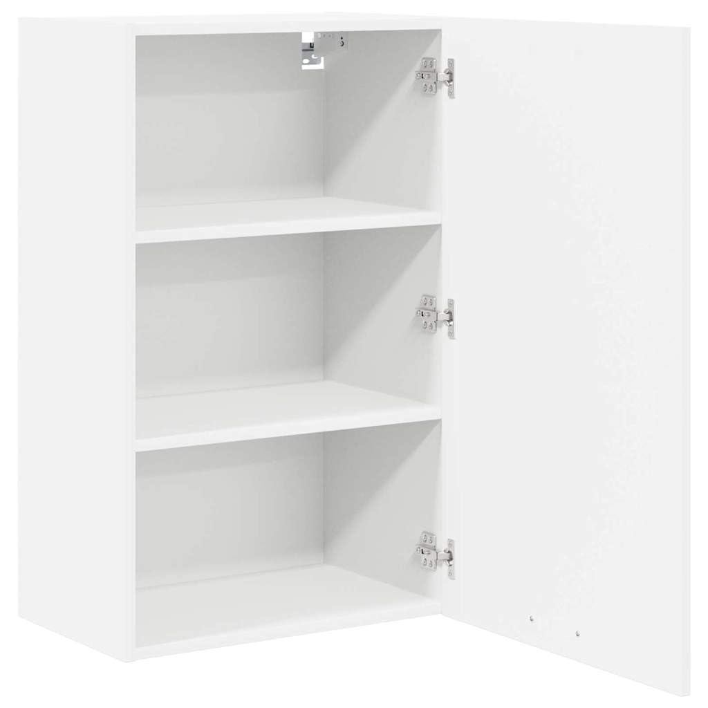 vidaXL Mueble Colgante con Puerta 50 x 31 x 80 cm Madera de ingeniería, Armario de Cocina Moderno, diseño Rectangular, Gran Espacio, Materiales Resistentes, Estilo contemporáneo, soluciones de hogar