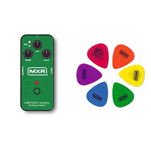 Jim Dunlop (ジム ダンロップ) MXRPT04 Carbon Copy ピック & ピックケースセット Green - Jim Dunlop - 商品画像
