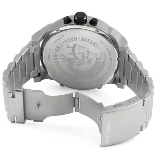 Image of Diesel Mr. Daddy 2.0 Chronograph Quartz Silver Dial Men's Watch DZ7421