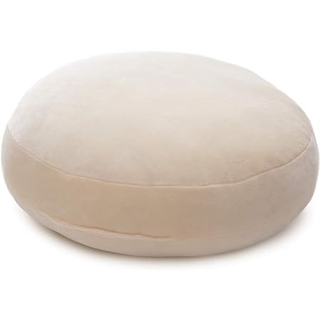 Amazon Co Jp ツイン ポテネコ モチモチ クッション C クロ Cn 303 ホーム キッチン