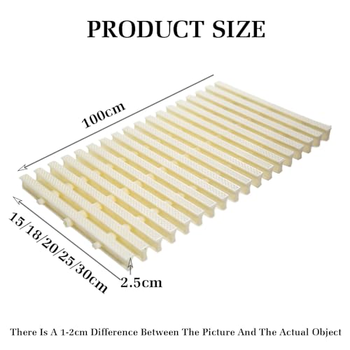 Filtre de gouttière performant et grille de drainage piscine anti-débordement d'eau extérieur