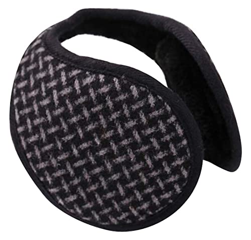 Winter Earmuffs Soft Warm Knit Ear Warmers Ear Covers Unisex Foldable Earmuffs for Women and Men