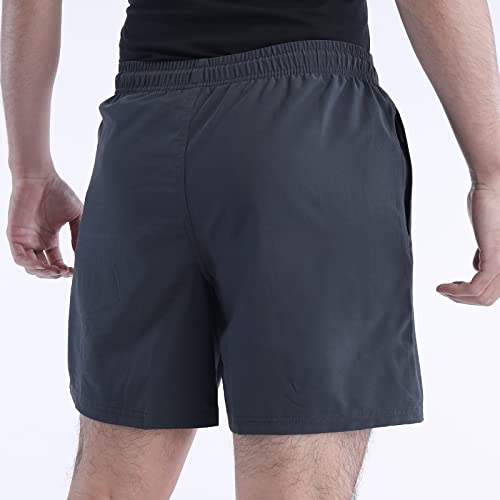 Biwisy Mens Swimming Trunks Quick-Dry with Compression Liner 2 in 1 Swim Shorts with Zipper Pockets3