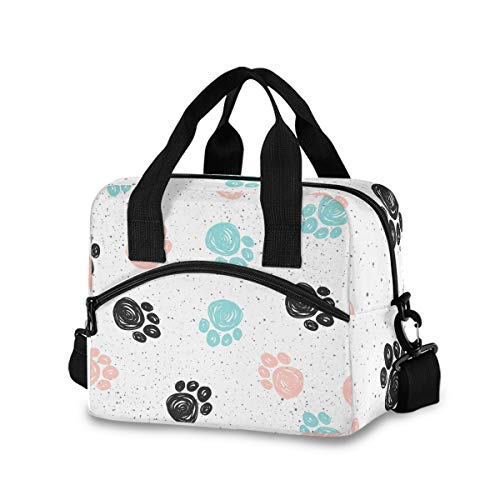Blueangle Doodle Dog Paw Bag