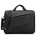 CoolBELL 17,3 Zoll Laptoptasche multifunktional Aktentasche Herren Messenger Bag mehrfach Umhängetasche Arbeitstasche Handtasche mit Schultergurt für MacBook Lenovo/Business,Schwarz