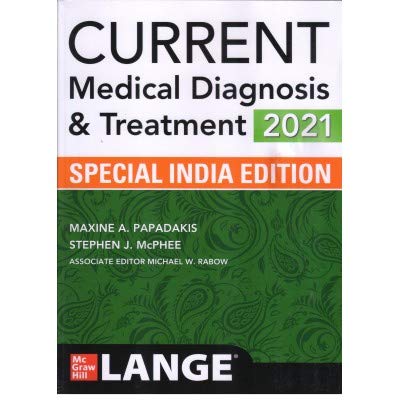 CURRENT Medical Diagnosis and Treatment 2021, Special India Edition (Old Edition)