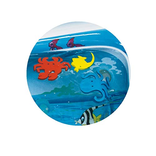 Tapete de Água Inflável Divertido KaBaby Peixinhos, Kababy, Azul celeste