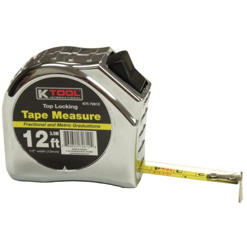 Cinta Métrica K Tool International 12 pies 1/2 pulg