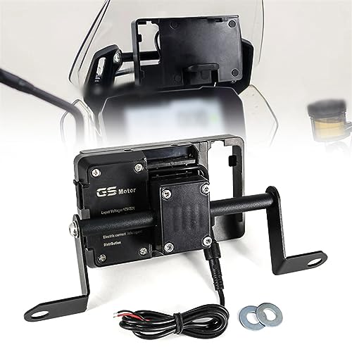 Support de navigation Tiger 900 GT Pro 2020 avec plaque GPS et chargeur USB